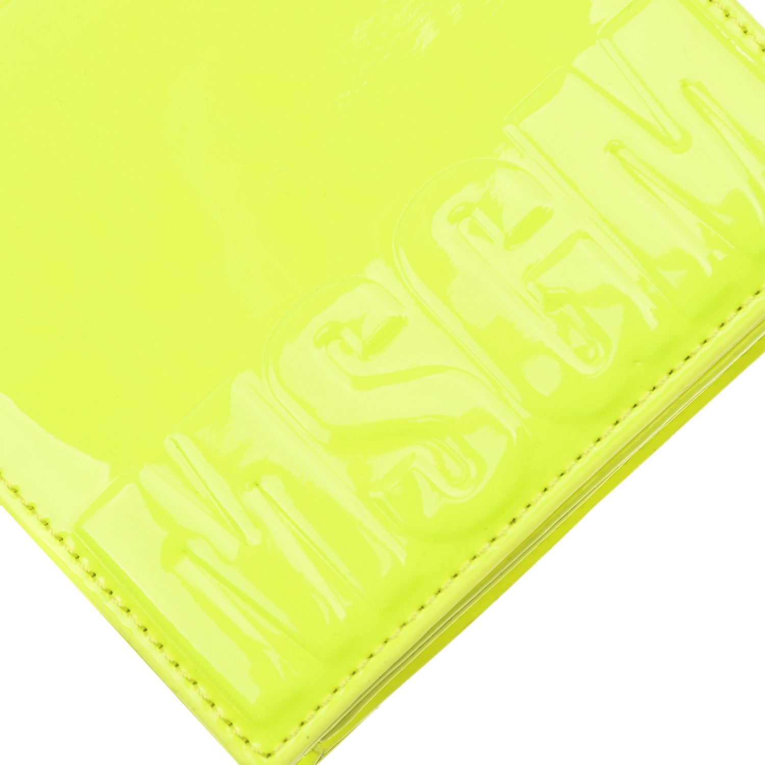 Желтая сумка с розовой цепочкой, 12x11x3 см MSGM детская, размер unica, цвет желтый - фото 7