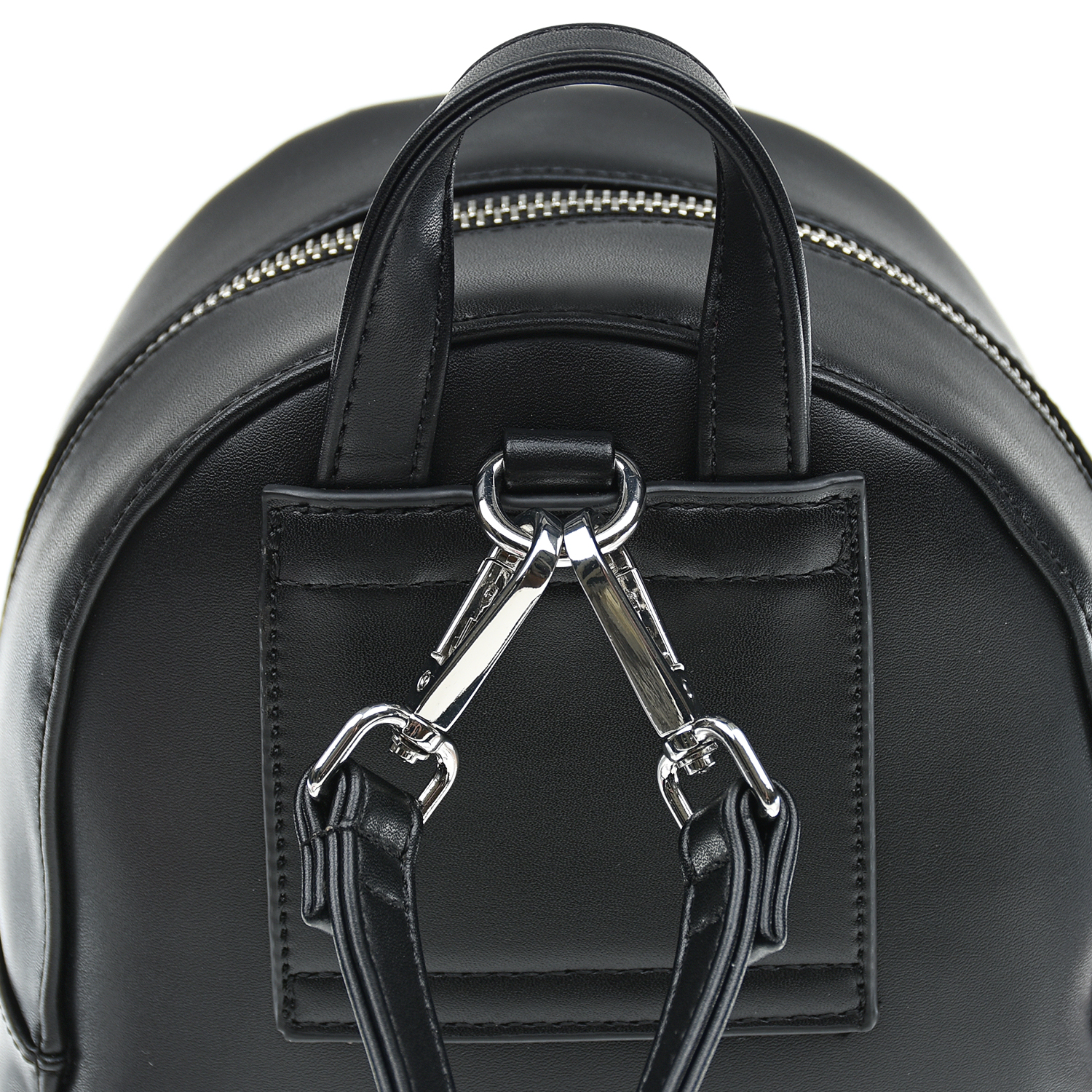 Черный рюкзак с белым логотипом, 21x17x10 см MSGM детский, размер unica - фото 7