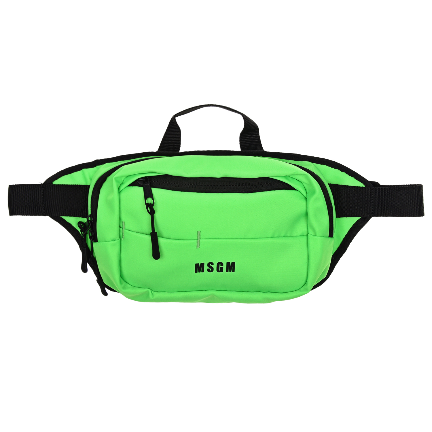Мятная поясная сумка, 37x16x6 см MSGM детская, размер unica, цвет зеленый - фото 1
