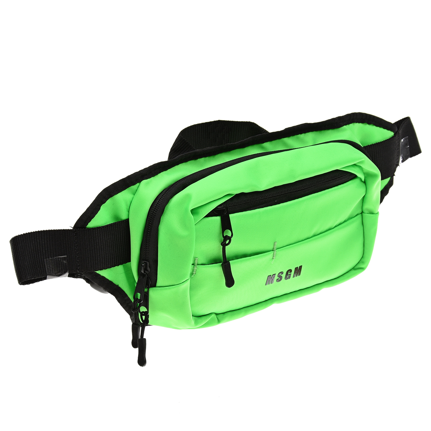 Мятная поясная сумка, 37x16x6 см MSGM детская, размер unica, цвет зеленый - фото 2