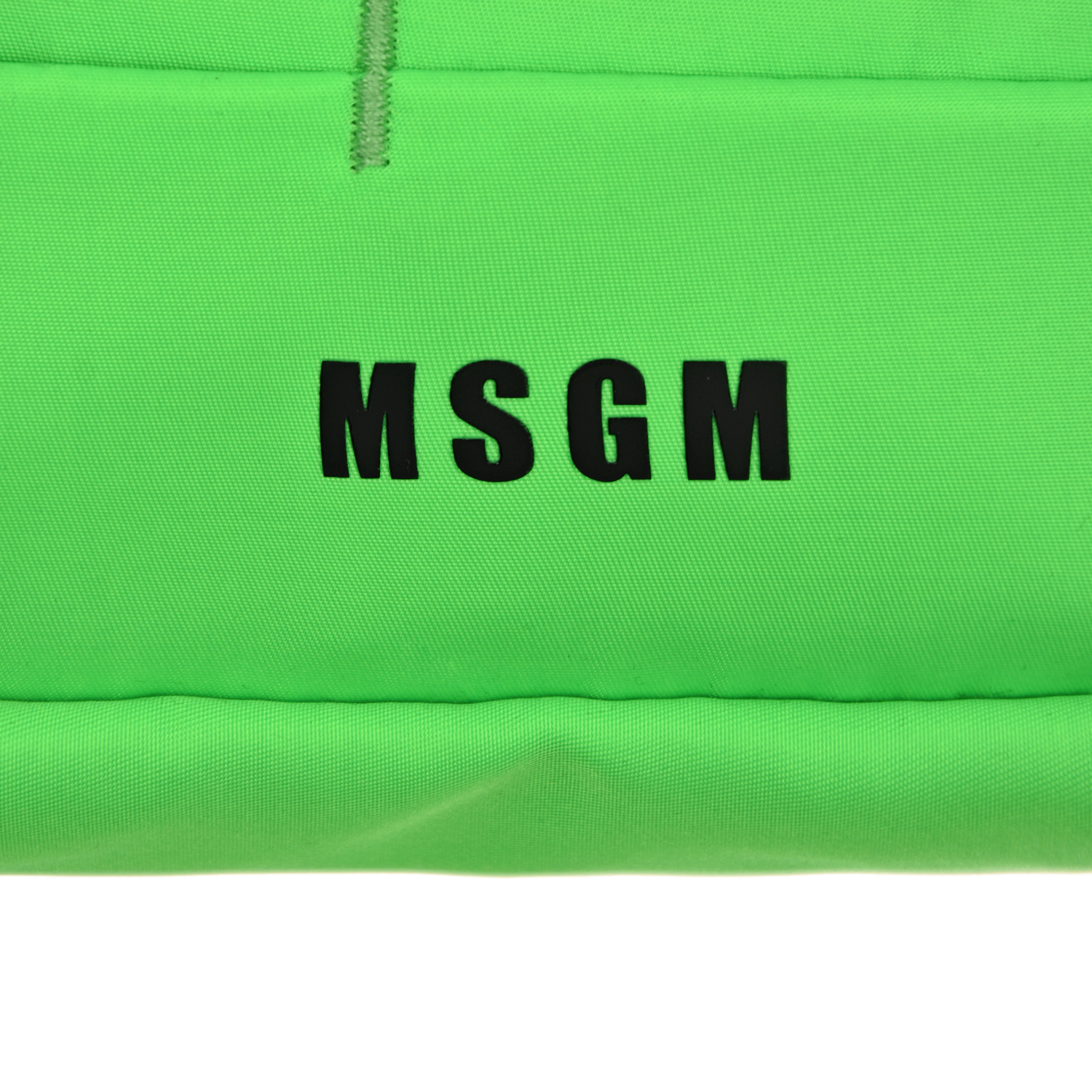 Мятная поясная сумка, 37x16x6 см MSGM детская, размер unica, цвет зеленый - фото 5