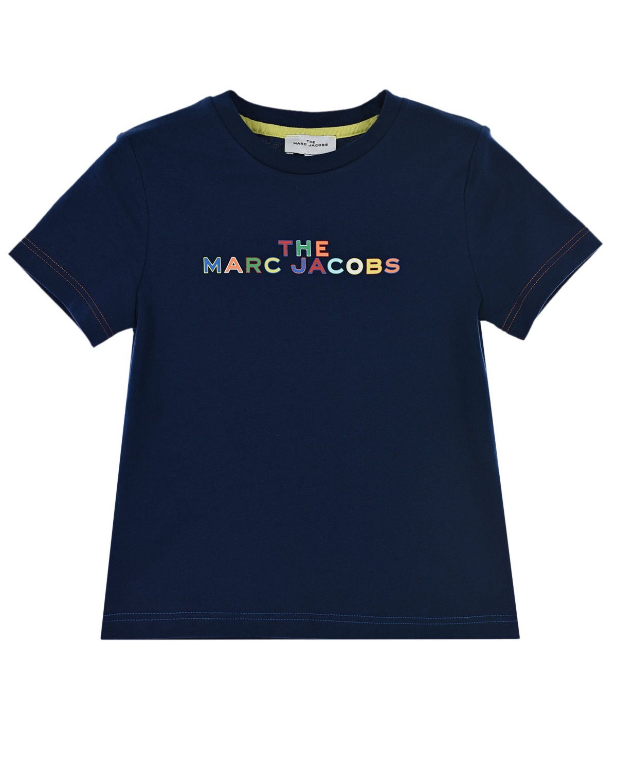 Футболка с разноцветным логотипом The Marc Jacobs детская, размер 104 - фото 1