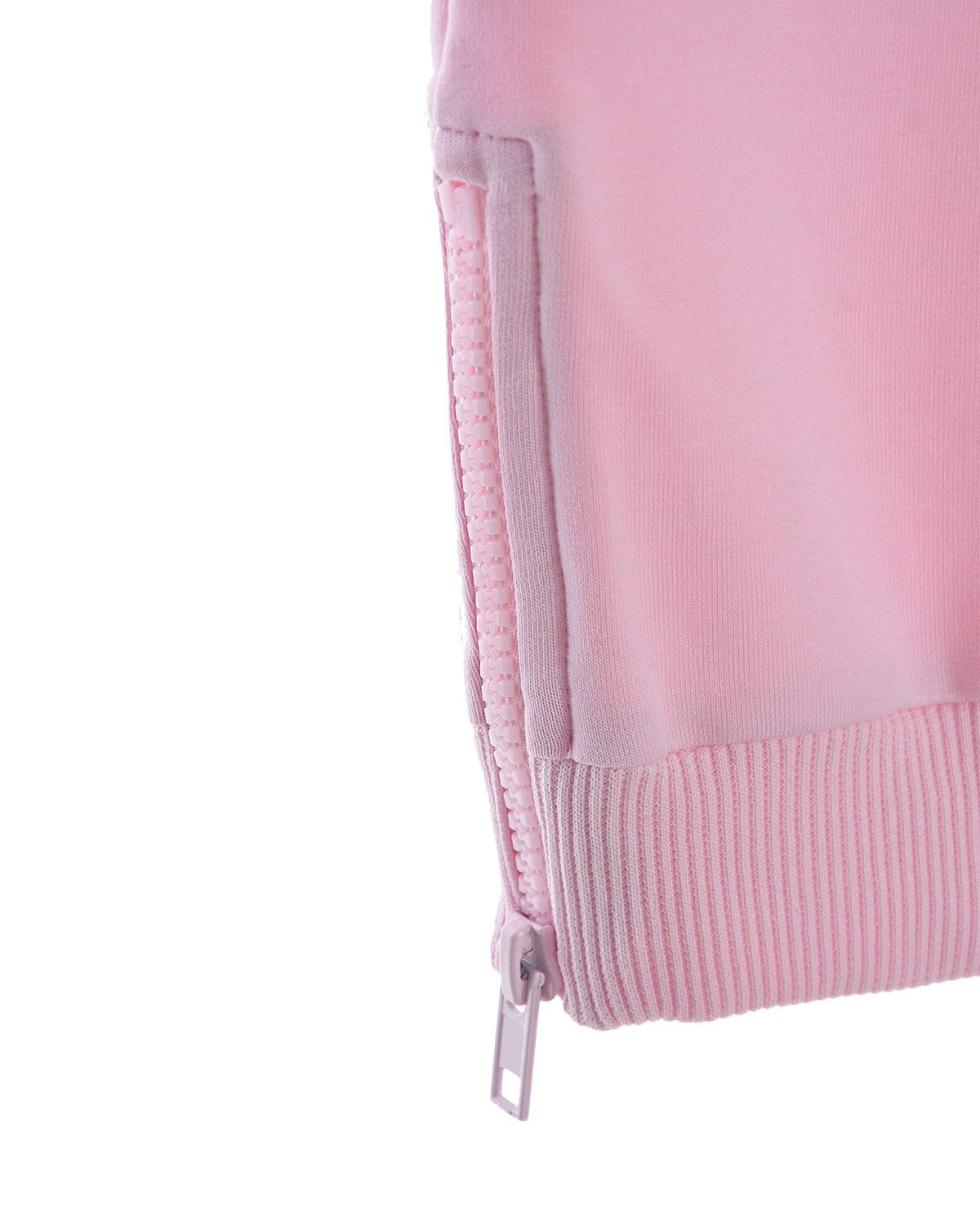 Розовое платье-толстовка Monnalisa детское, размер 104, цвет розовый - фото 4