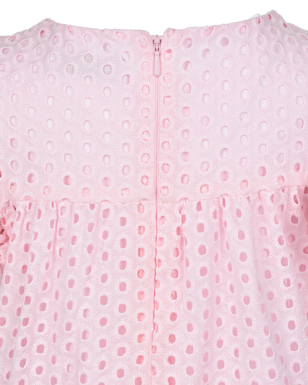 Розовое платье с рукавами-крылышками Monnalisa детское, размер 104, цвет розовый - фото 3