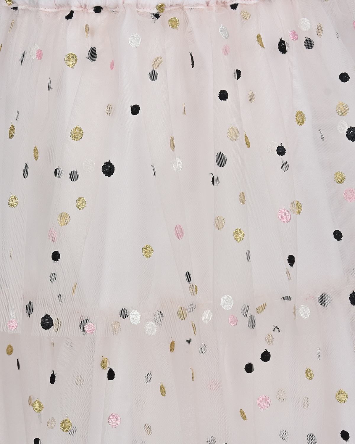 Кремовая юбка в горошек Philosophy детская, размер 152, цвет кремовый - фото 3