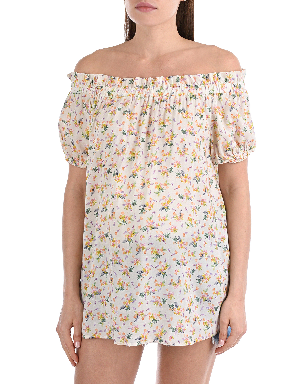 Блуза для беременных с цветочным принтом Pietro Brunelli, размер 42 - фото 7