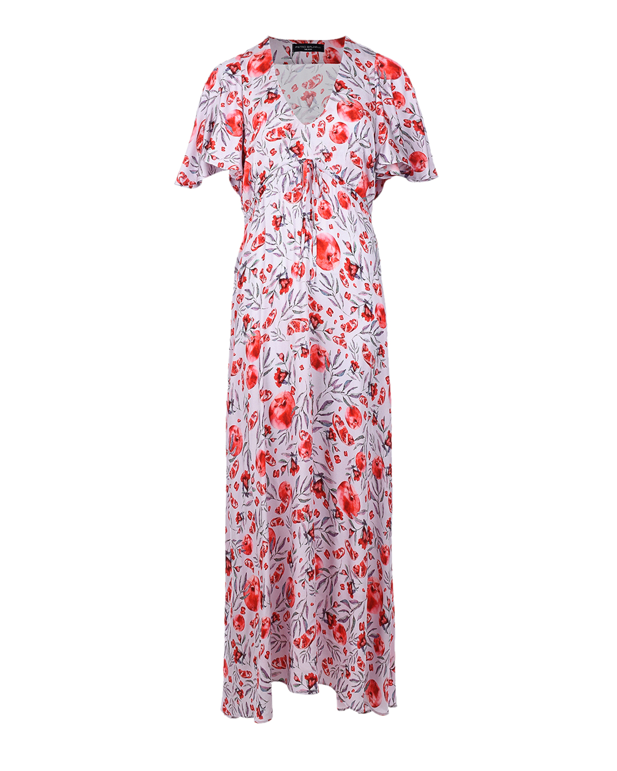 Платье для беременных с завязкой под грудью Pietro Brunelli, размер 42, цвет красный