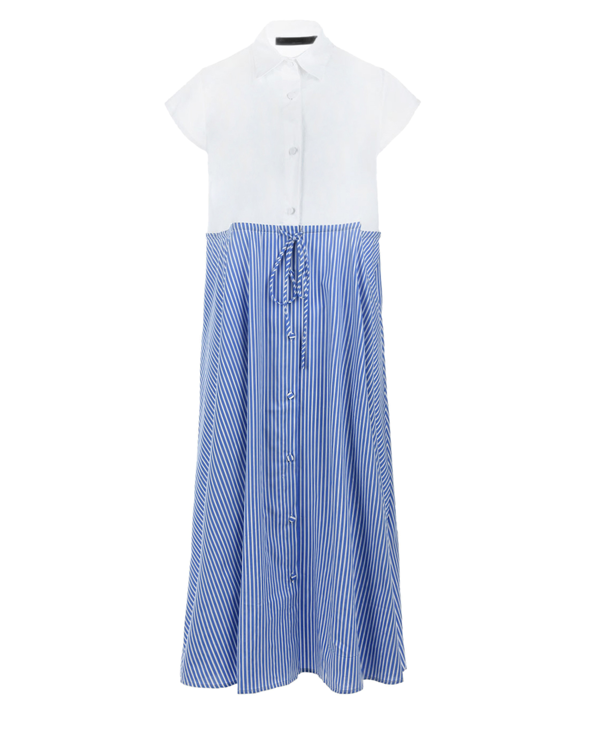 Платье с голубой юбкой в полоску Pietro Brunelli, размер 38 - фото 1