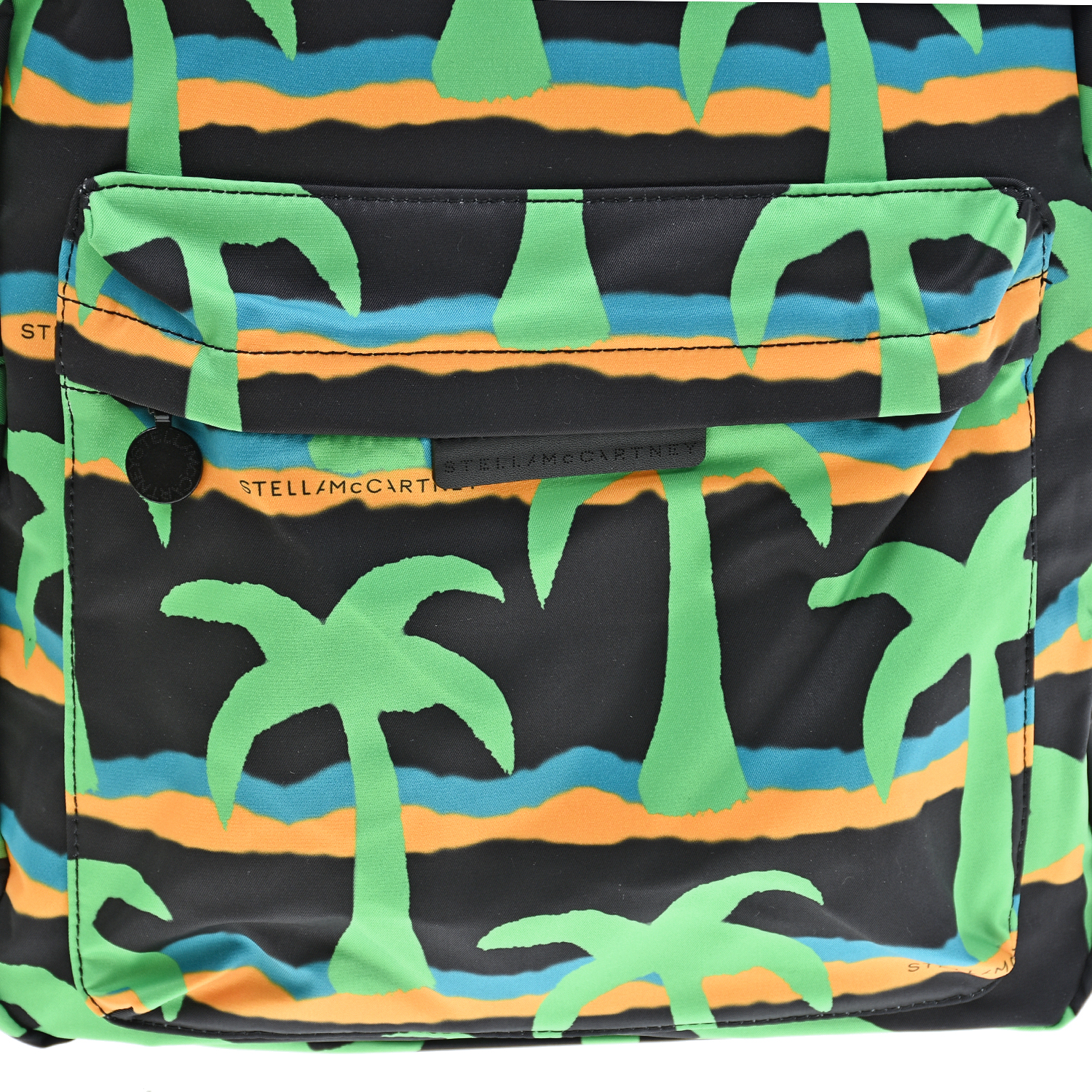 Рюкзак с принтом "Пальмы" 29х9,5х40,5 см. Stella McCartney детский, размер unica, цвет мультиколор - фото 6