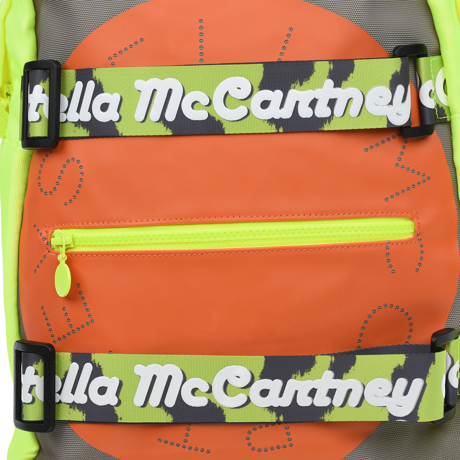 Рюкзак color block 27x9x39 см. Stella McCartney детский, размер unica, цвет мультиколор - фото 5