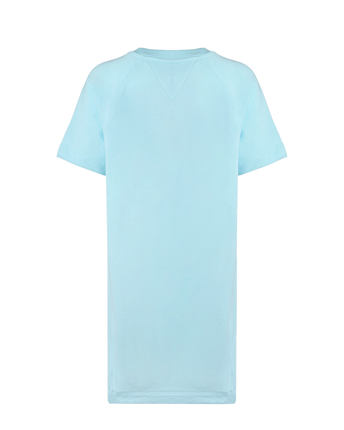 Голубое платье-футболка Tommy Hilfiger детское, размер 152, цвет голубой - фото 2