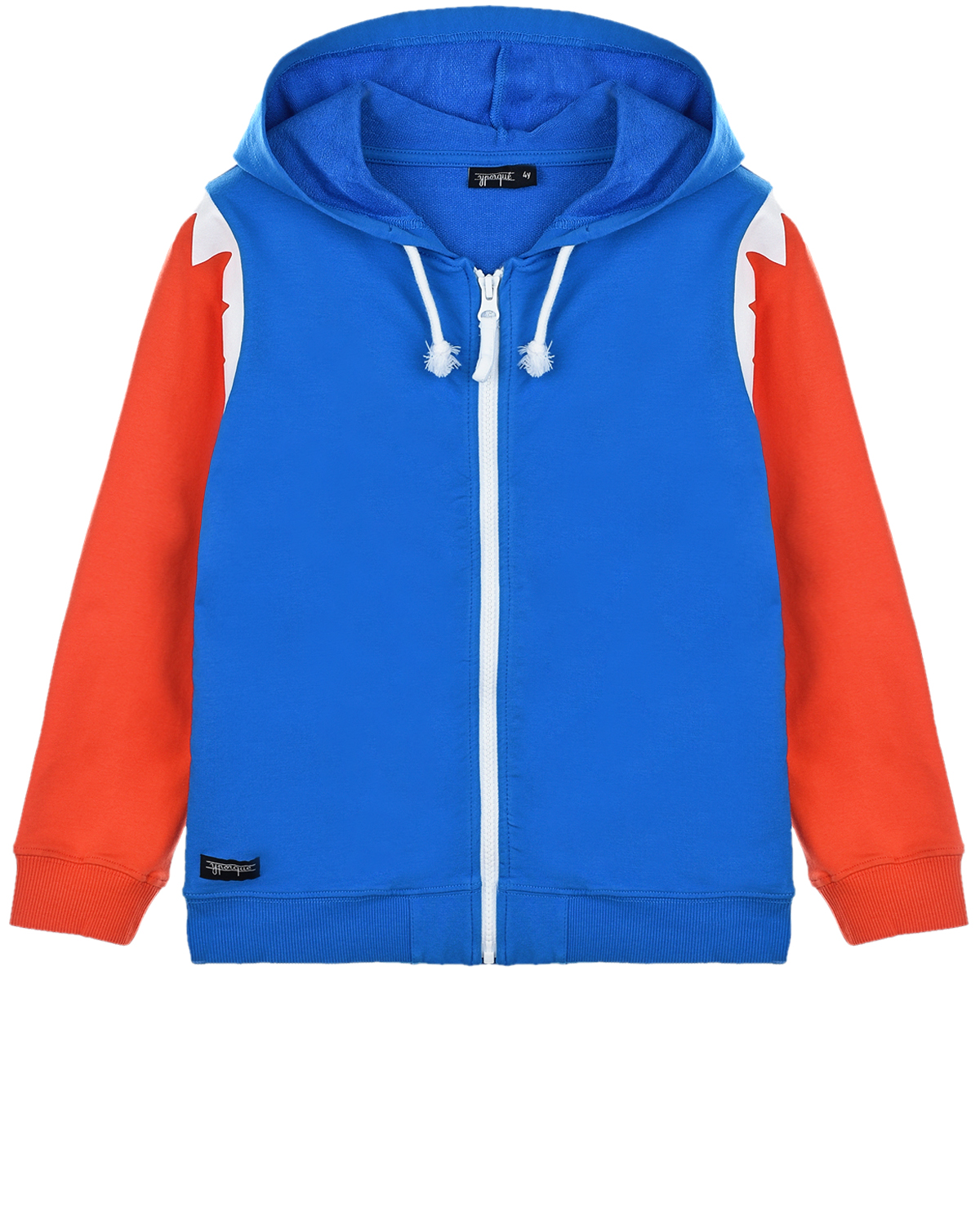 Спортивная куртка с капюшоном Yporque детская, размер 104, цвет мультиколор - фото 1