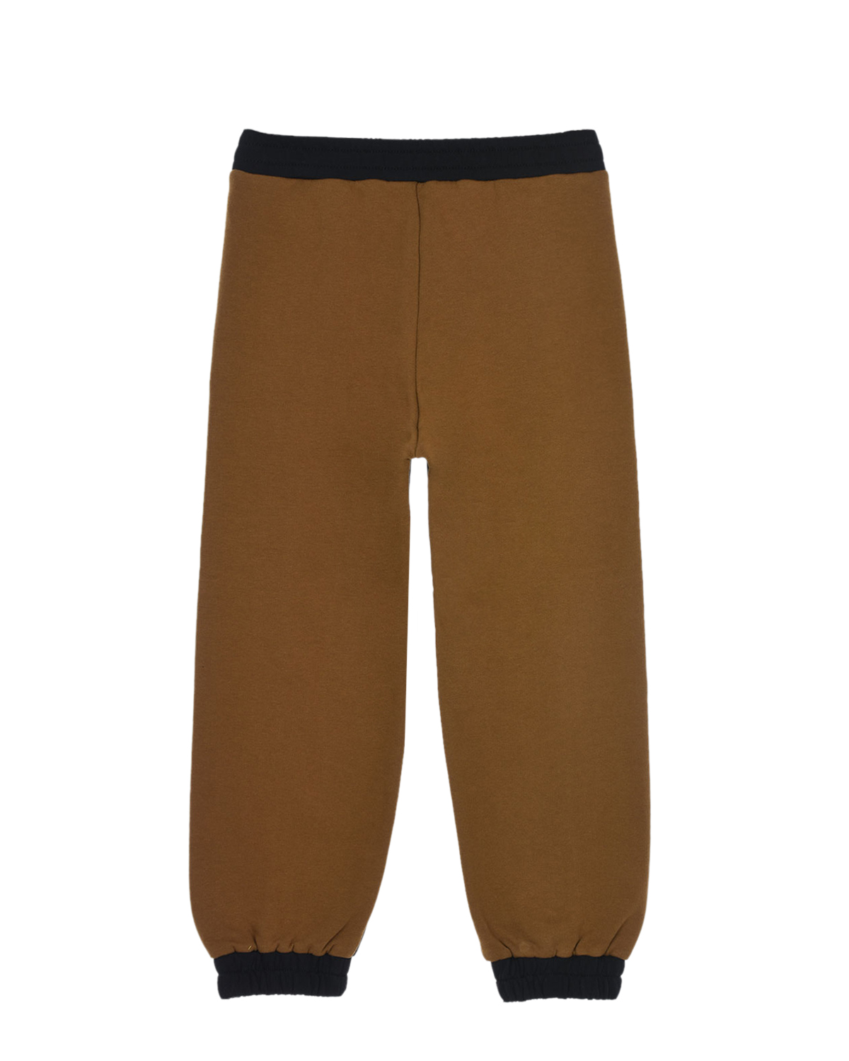 Спортивные брюки с коричневыми лампасами No. 21 детские, размер 128, цвет мультиколор - фото 3