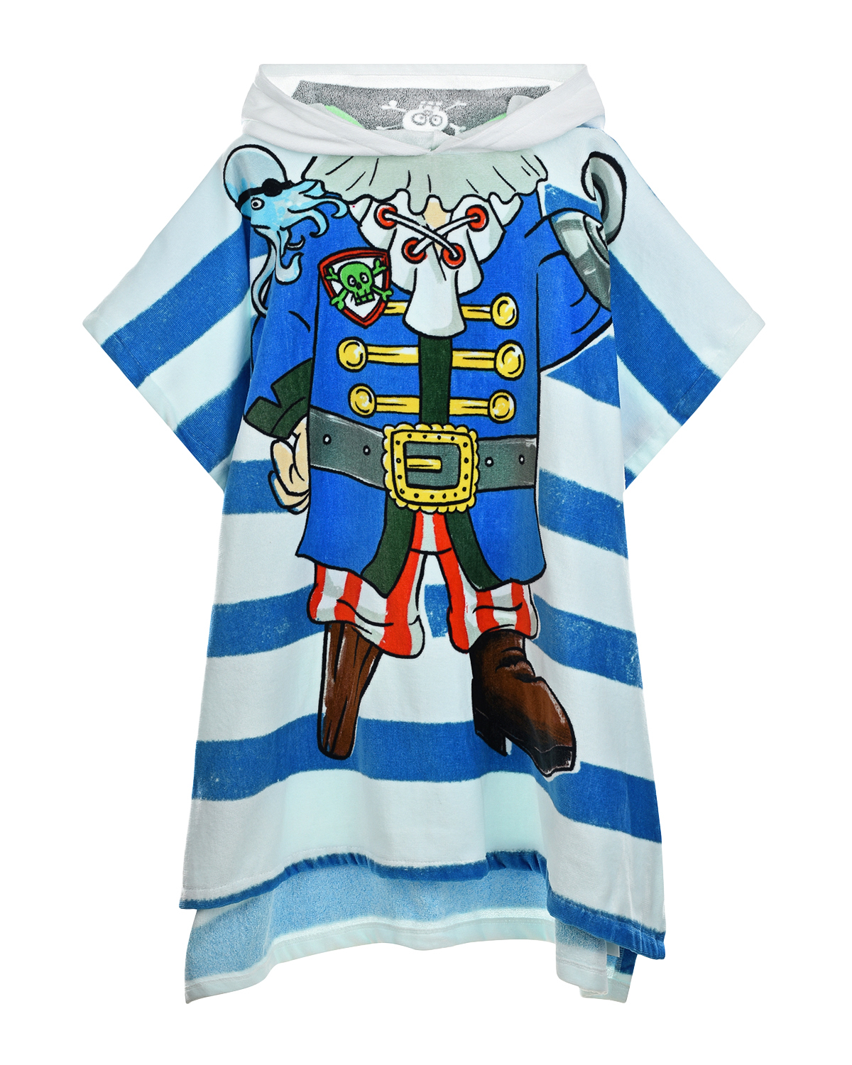 Полотенце с принтом "пират" Stella McCartney детское, размер M, цвет мультиколор