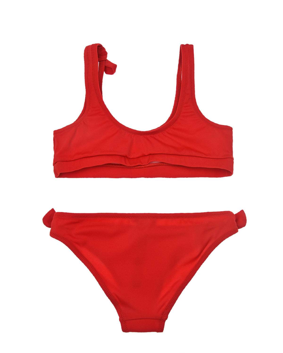 Красный купальник с лого No. 21 детский, размер 140 - фото 2