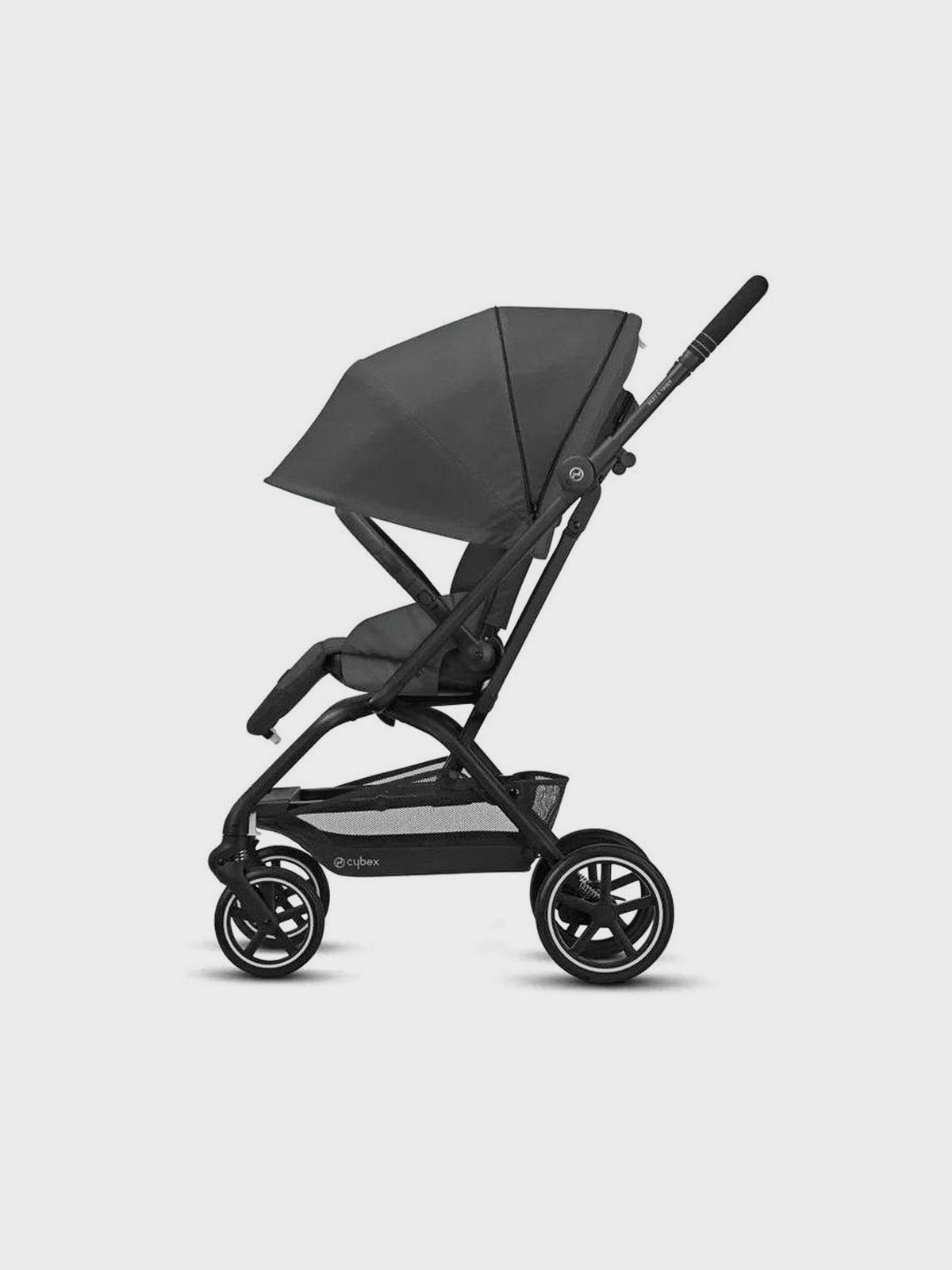 Коляска Eezy S Twist+ 2 BLK Soho Grey с бампером CYBEX Вид№3