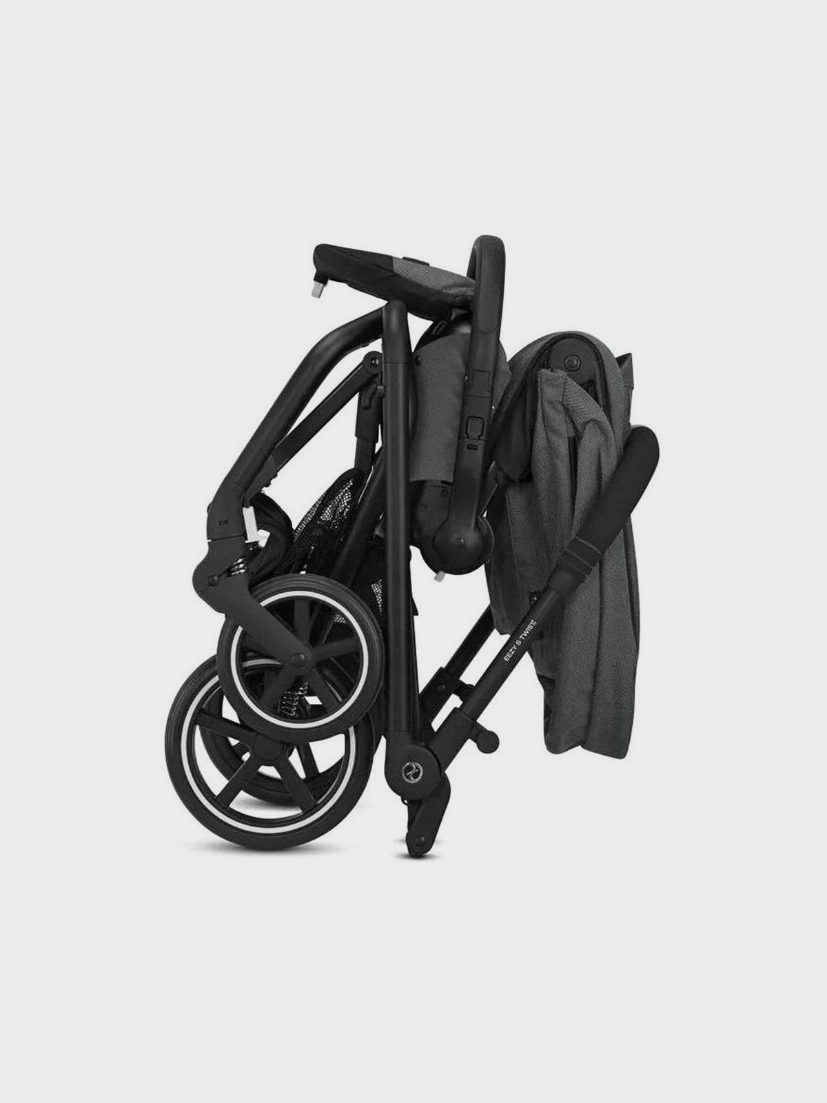 Коляска Eezy S Twist+ 2 BLK Soho Grey с бампером CYBEX Вид№7