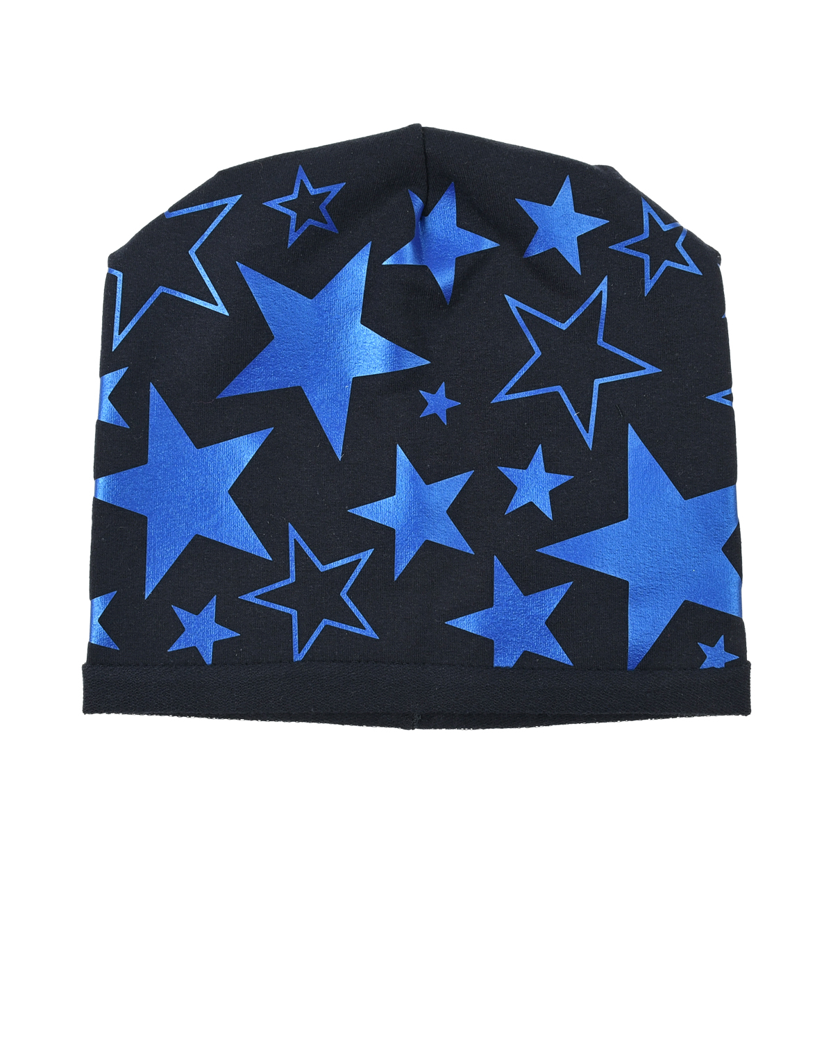 Шапка с принтом "синие звезды" Catya, размер 49, цвет синий - фото 1