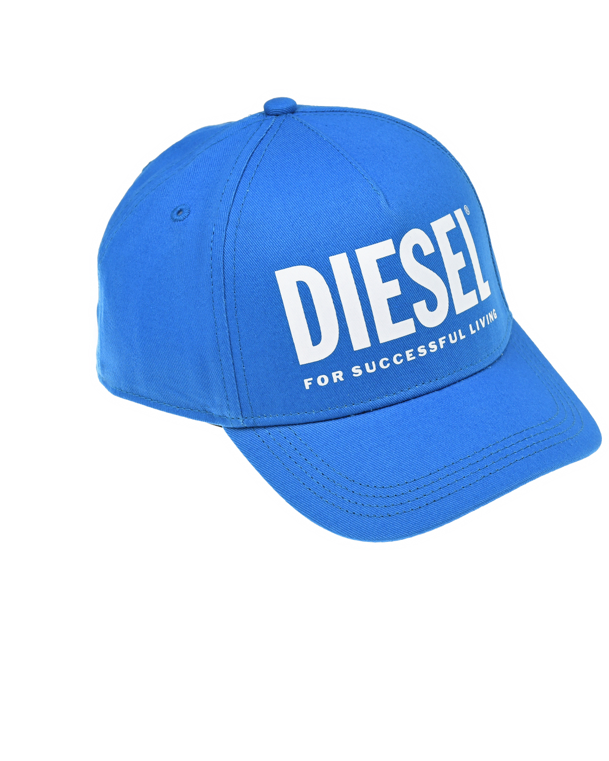 Синяя бейсболка с лого Diesel, размер 3, цвет синий