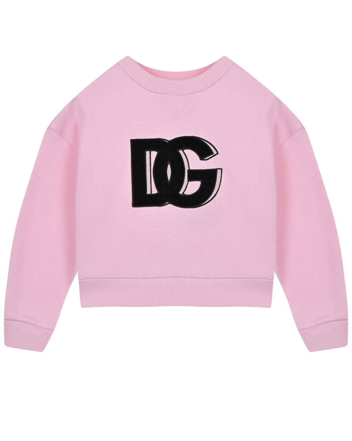 Розовый свитшот с лого Dolce&Gabbana свитшот dolce