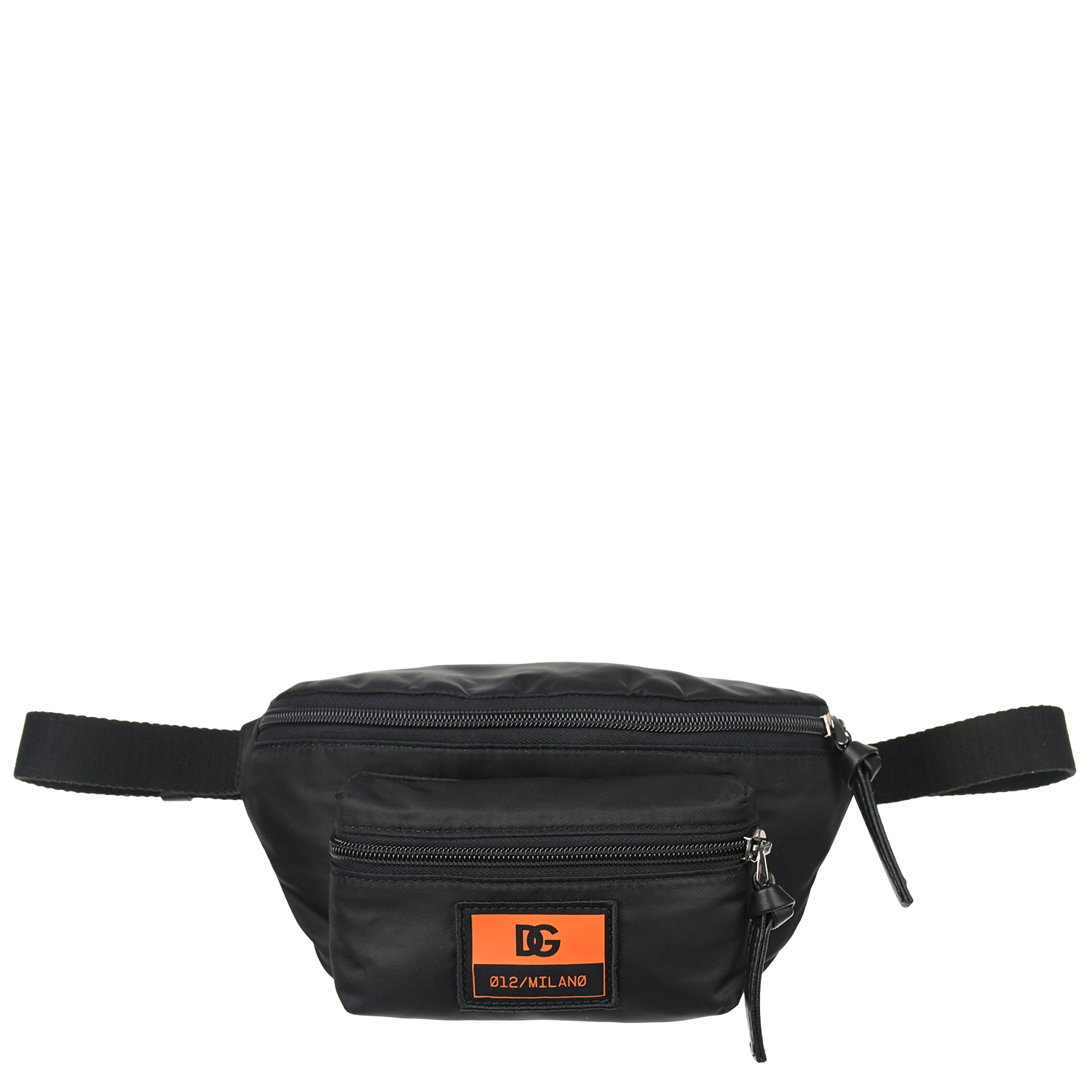 Черная сумка-пояс с лого, 20x12x8 см Dolce&Gabbana, размер unica, цвет черный