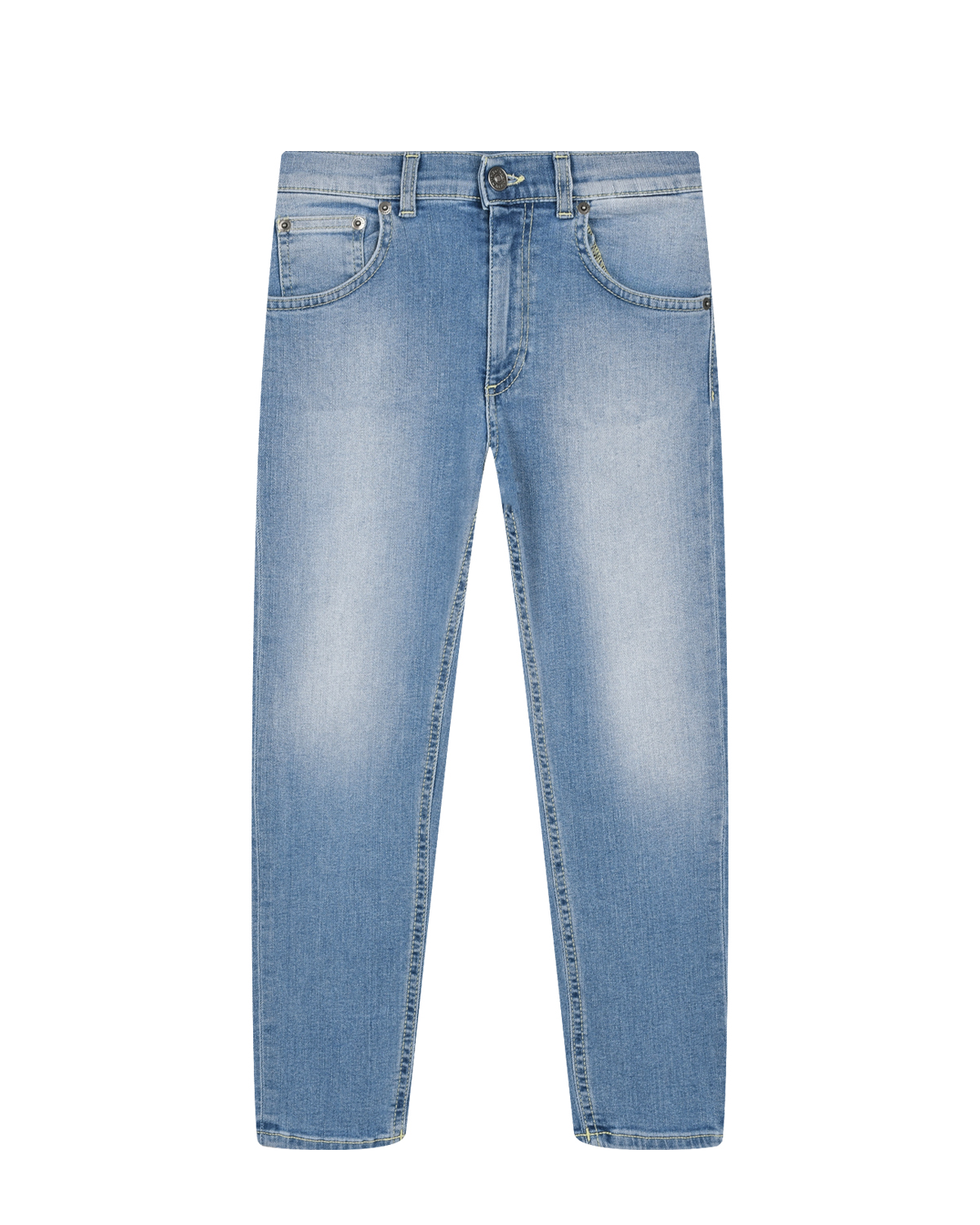 Голубые выбеленные джинсы Dondup, размер 164, цвет голубой - фото 1