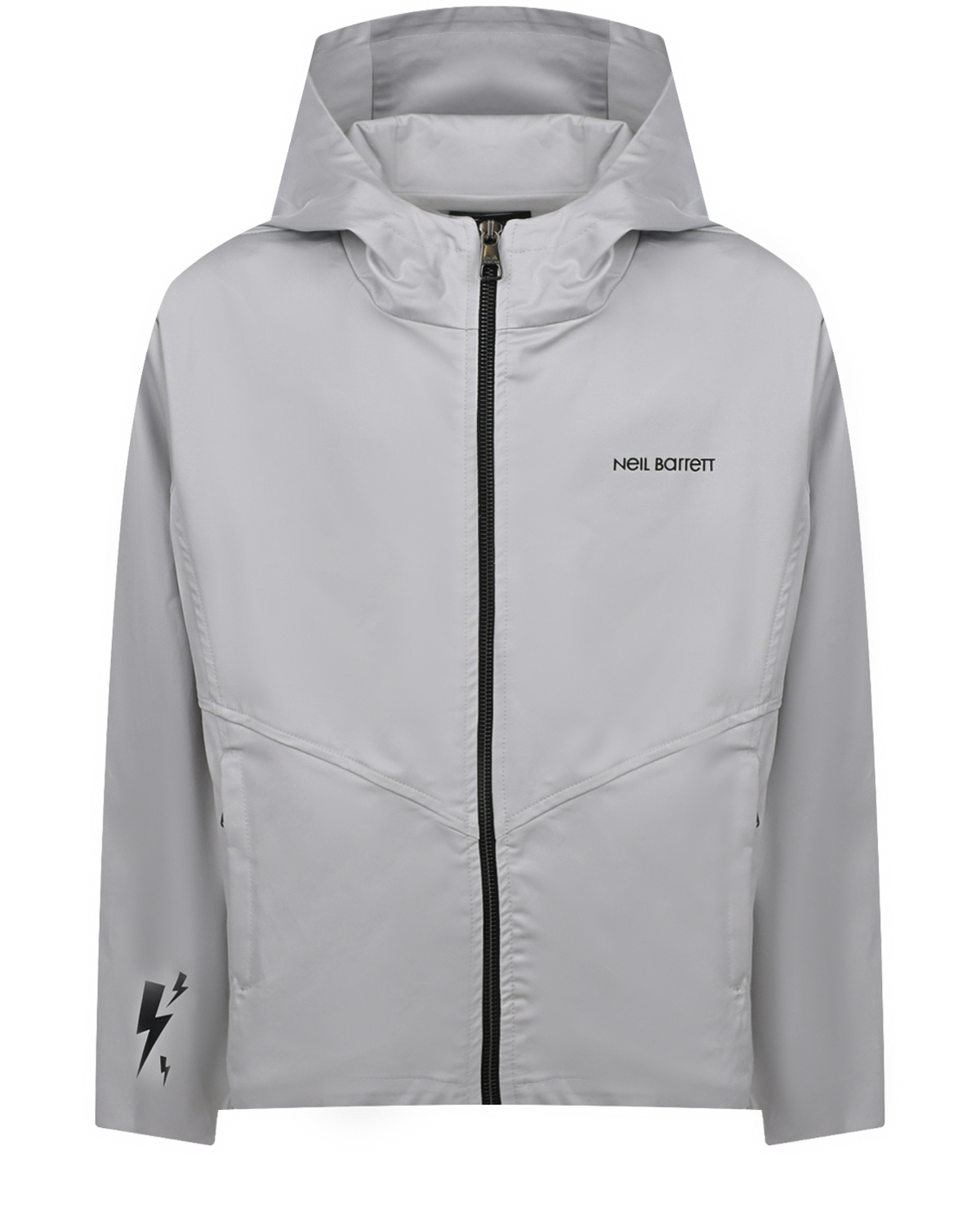 Светло-серая спортивная куртка Neil Barrett, размер 152, цвет серый - фото 1
