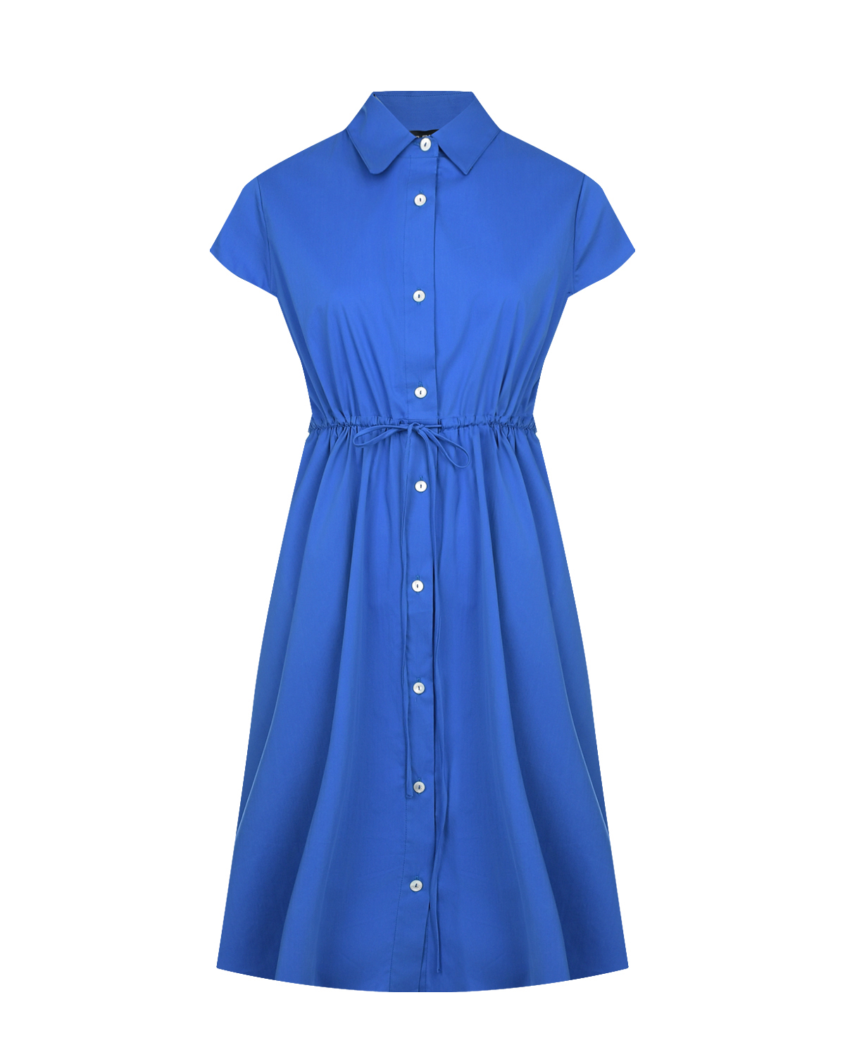 Синее платье для беременных Pietro Brunelli красное платье с воланом pietro brunelli