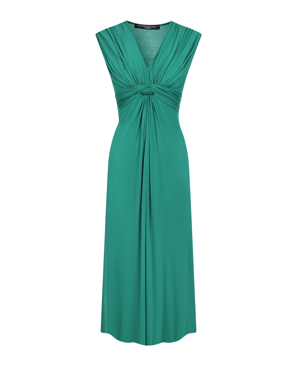 Зеленое платье с функцией для кормления Pietro Brunelli красное платье с воланом pietro brunelli