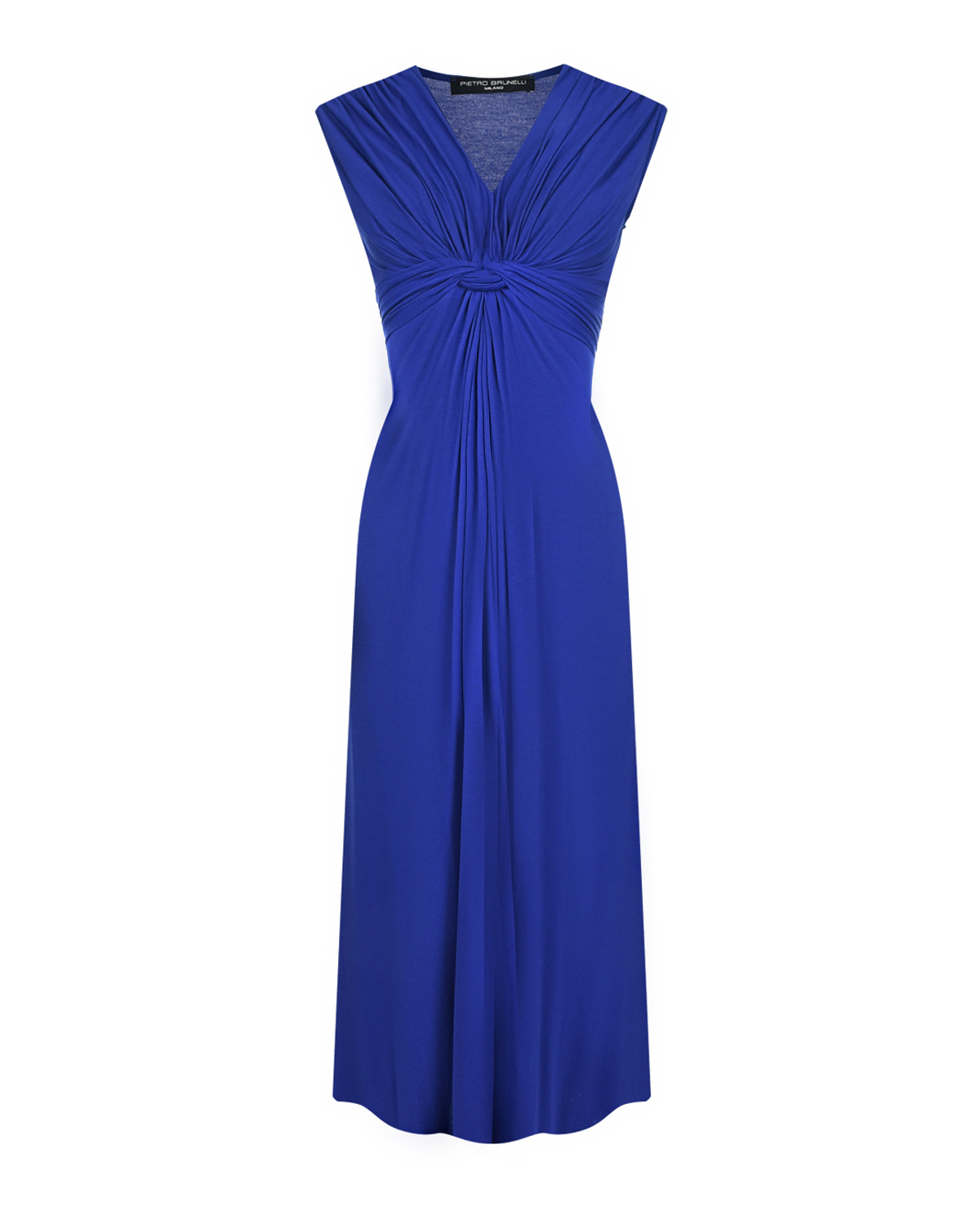 Синее платье с функцией для кормления Pietro Brunelli