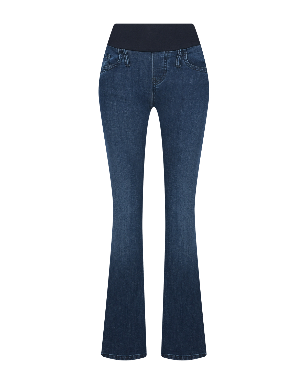 Синие джинсы клеш для беременных Pietro Brunelli, размер 44, цвет нет цвета