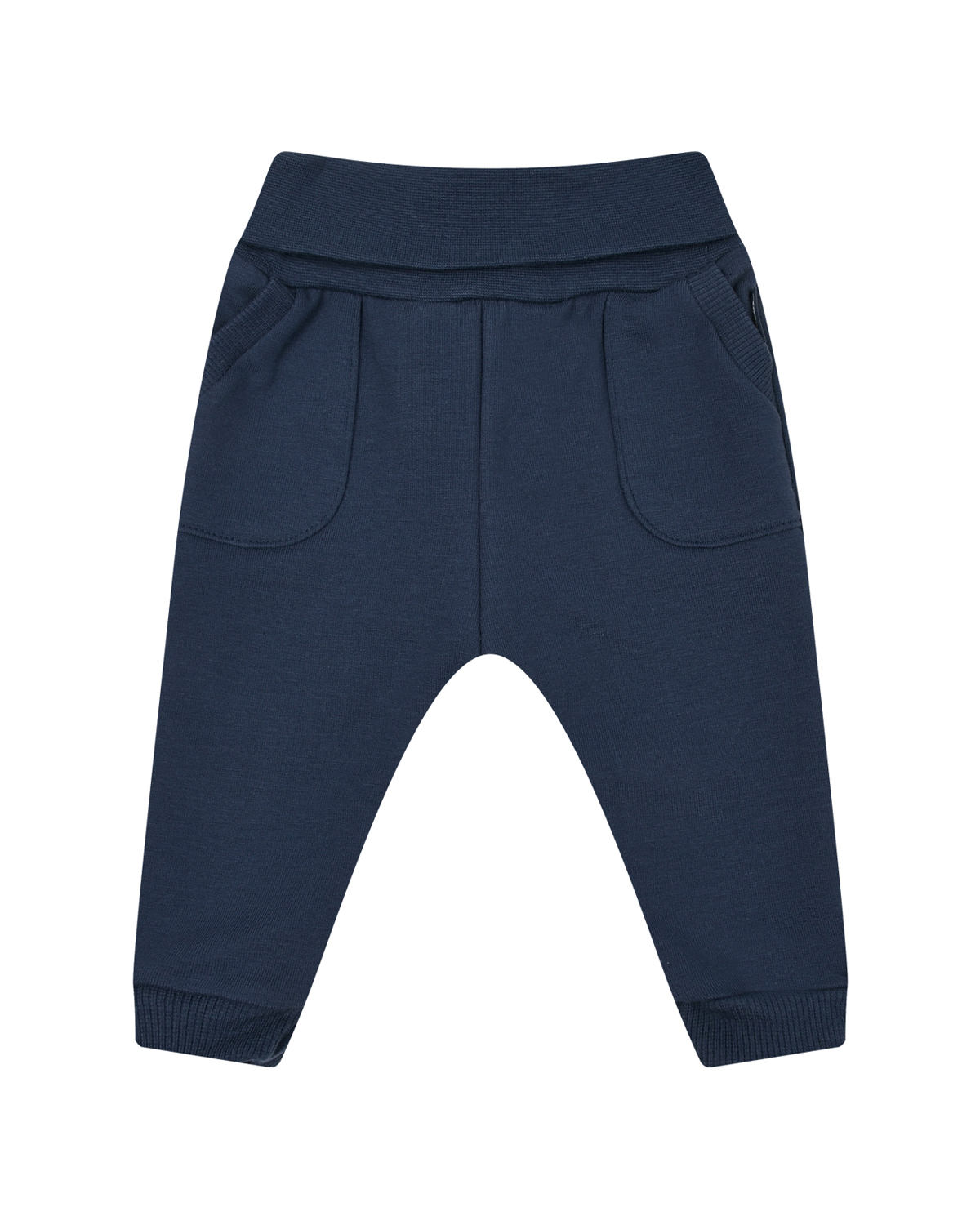 Темно-синие спортивные брюки Sanetta fiftyseven персиковые спортивные брюки с принтом в полоску sanetta fiftyseven детские