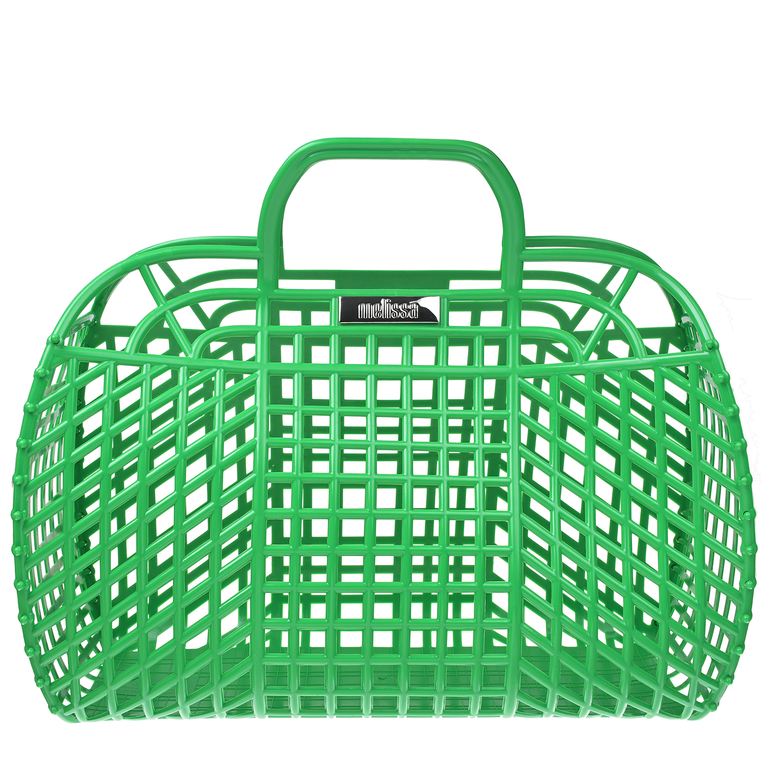 Зеленая сумка-корзинка, 40x26x15 см Melissa сумка на кроватку корзинка на кроватку фиолетовый