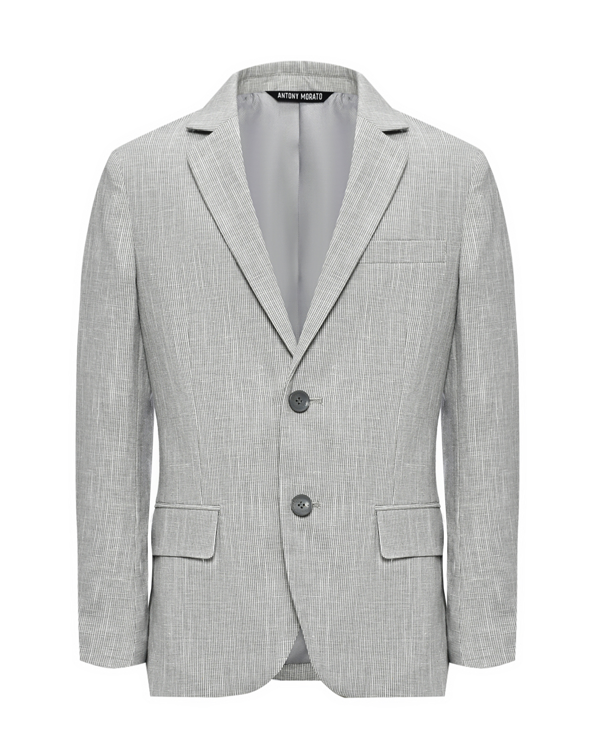 Пиджак однобортный, текстурная ткань Antony Morato пиджак однобортный серый текстурная ткань antony morato