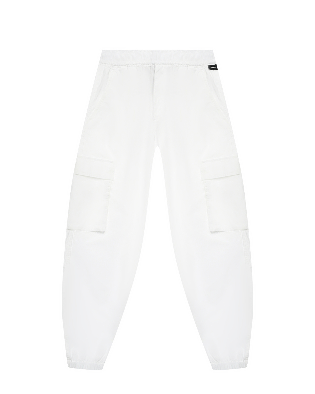 Брюки с карманами-карго, белые ASPESI костюмные брюки с карманами карго