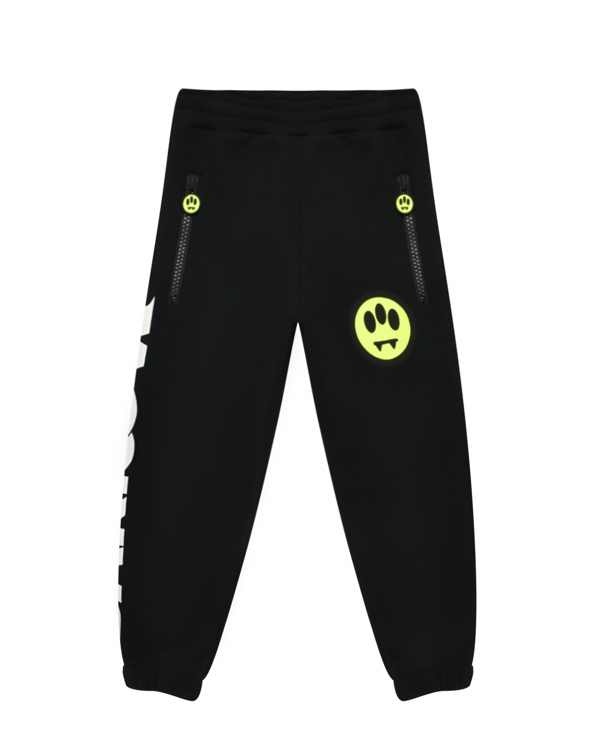 Спортивные брюки с лого Barrow, размер 140, цвет черный