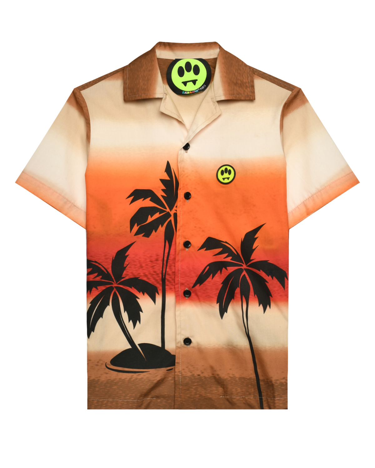 Рубашка с принтом "пальмы" Barrow