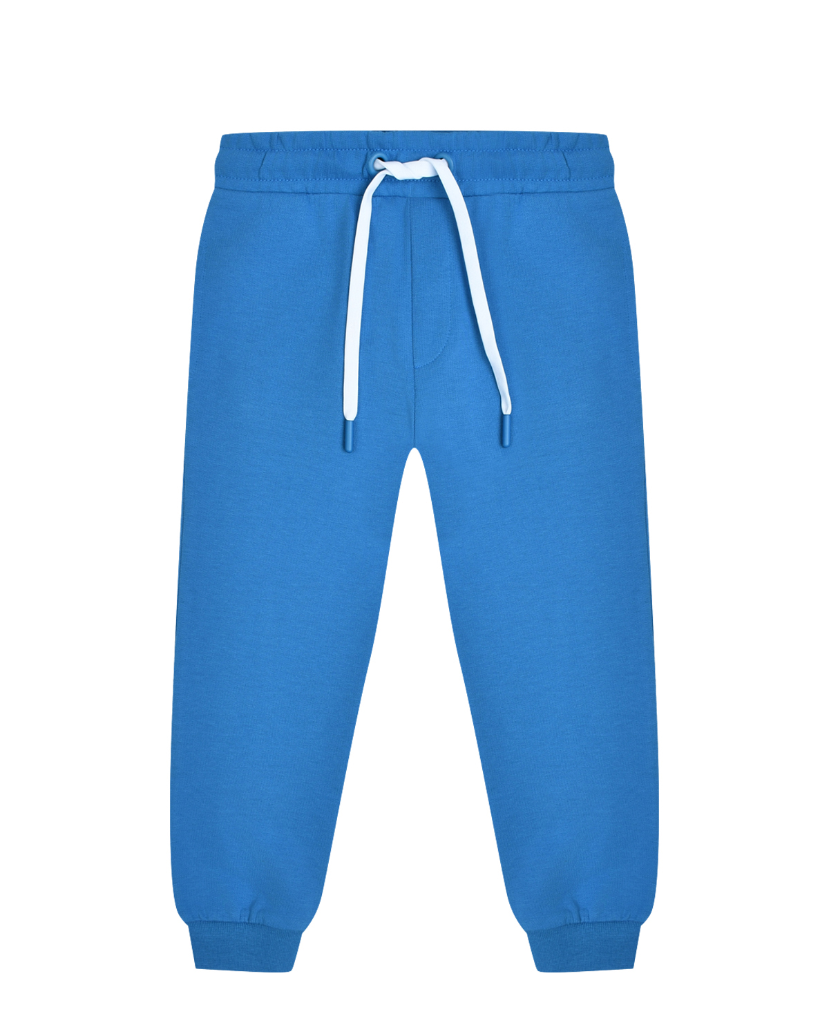 Спортивные брюки с поясом на кулиске, голубые Bikkembergs, размер 164, цвет нет цвета