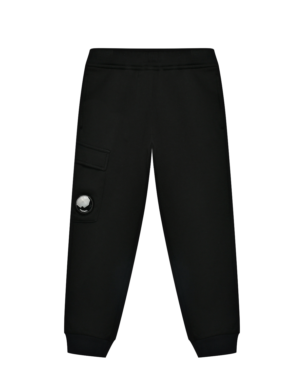 Спортивные брюки, черные CP Company, размер 164, цвет черный