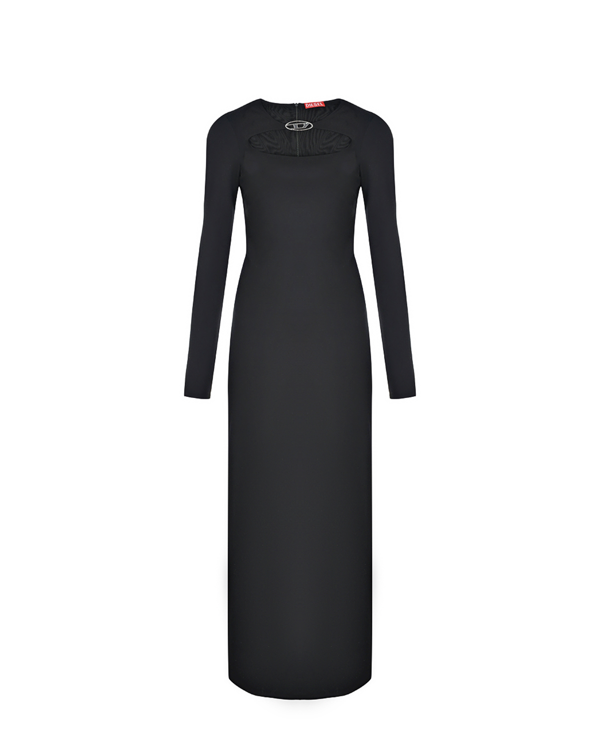 Платье с вырезом на груди Diesel, размер 42, цвет черный - фото 1