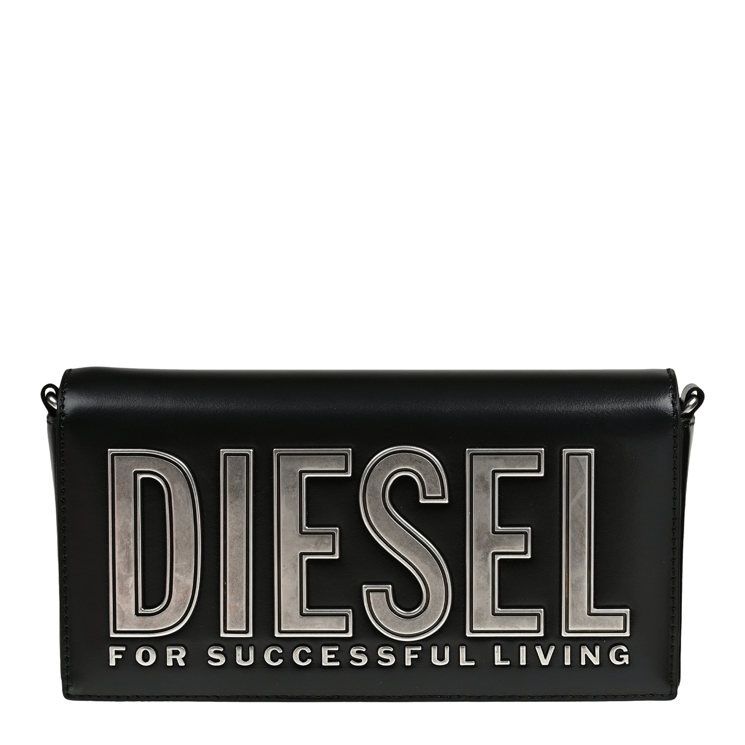 Клатч с крупным лого Diesel, размер unica, цвет черный