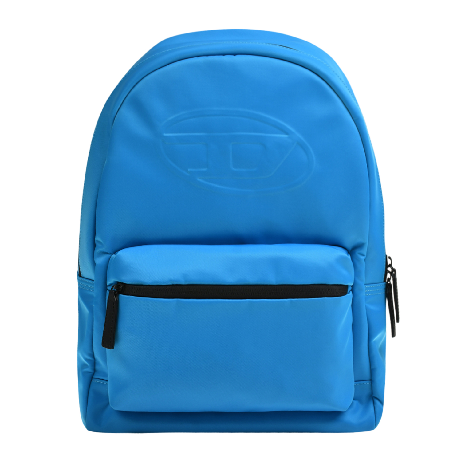 Рюкзак с лого в тон, синий Diesel, размер unica - фото 1