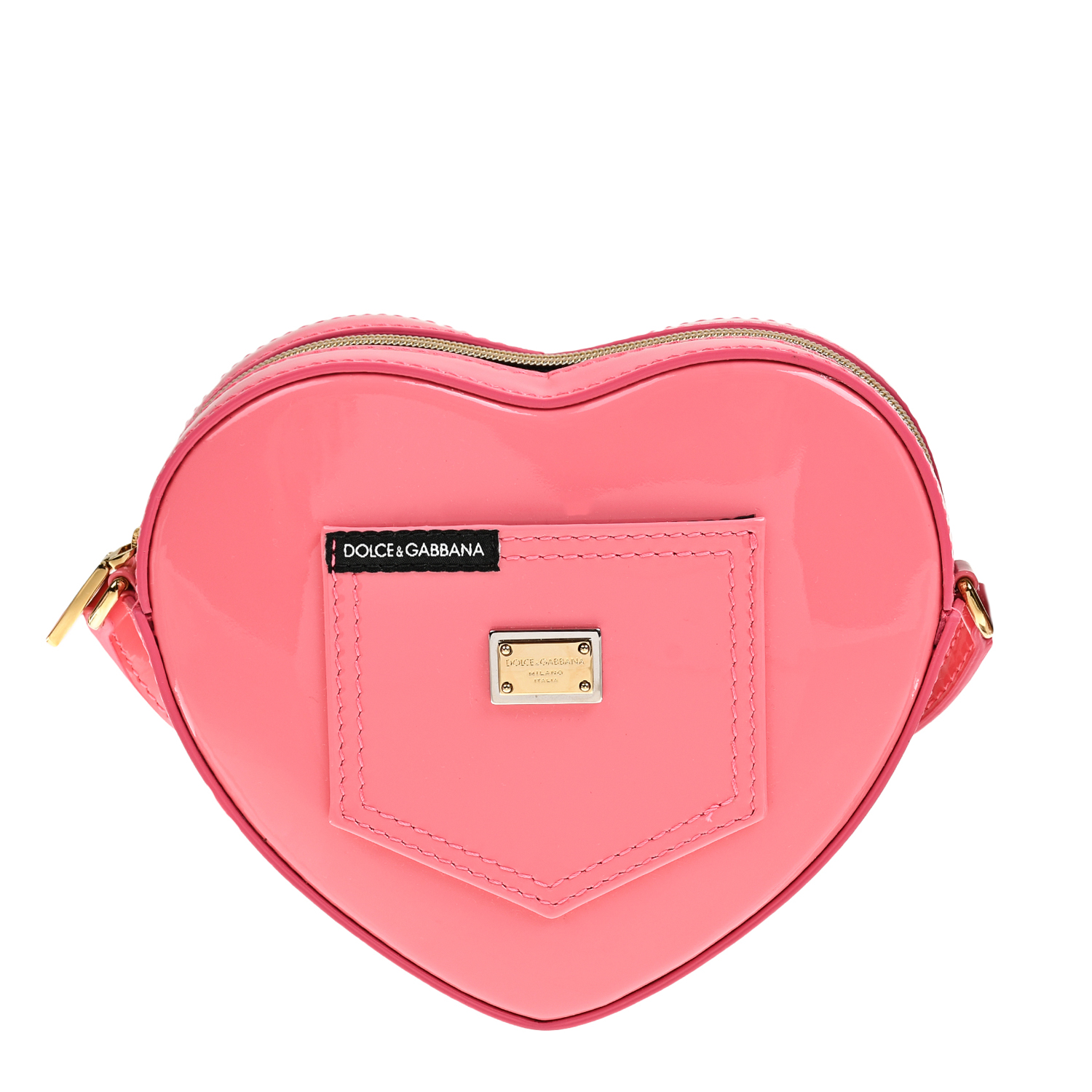 Сумка в форме сердца, розовая Dolce&Gabbana