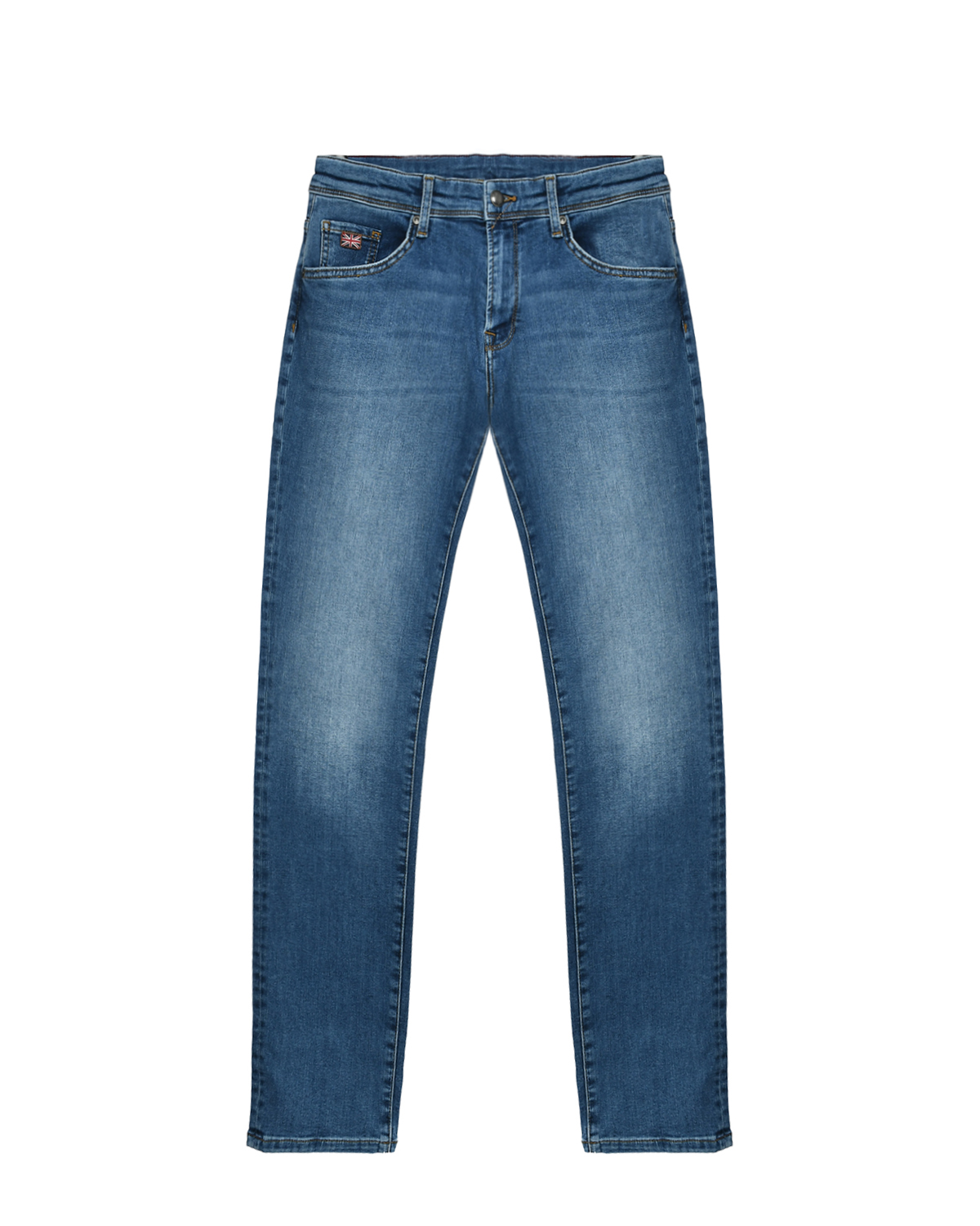 Брюки джинсовые выбеленные зауженные Hackett London, размер 176, цвет нет цвета - фото 1