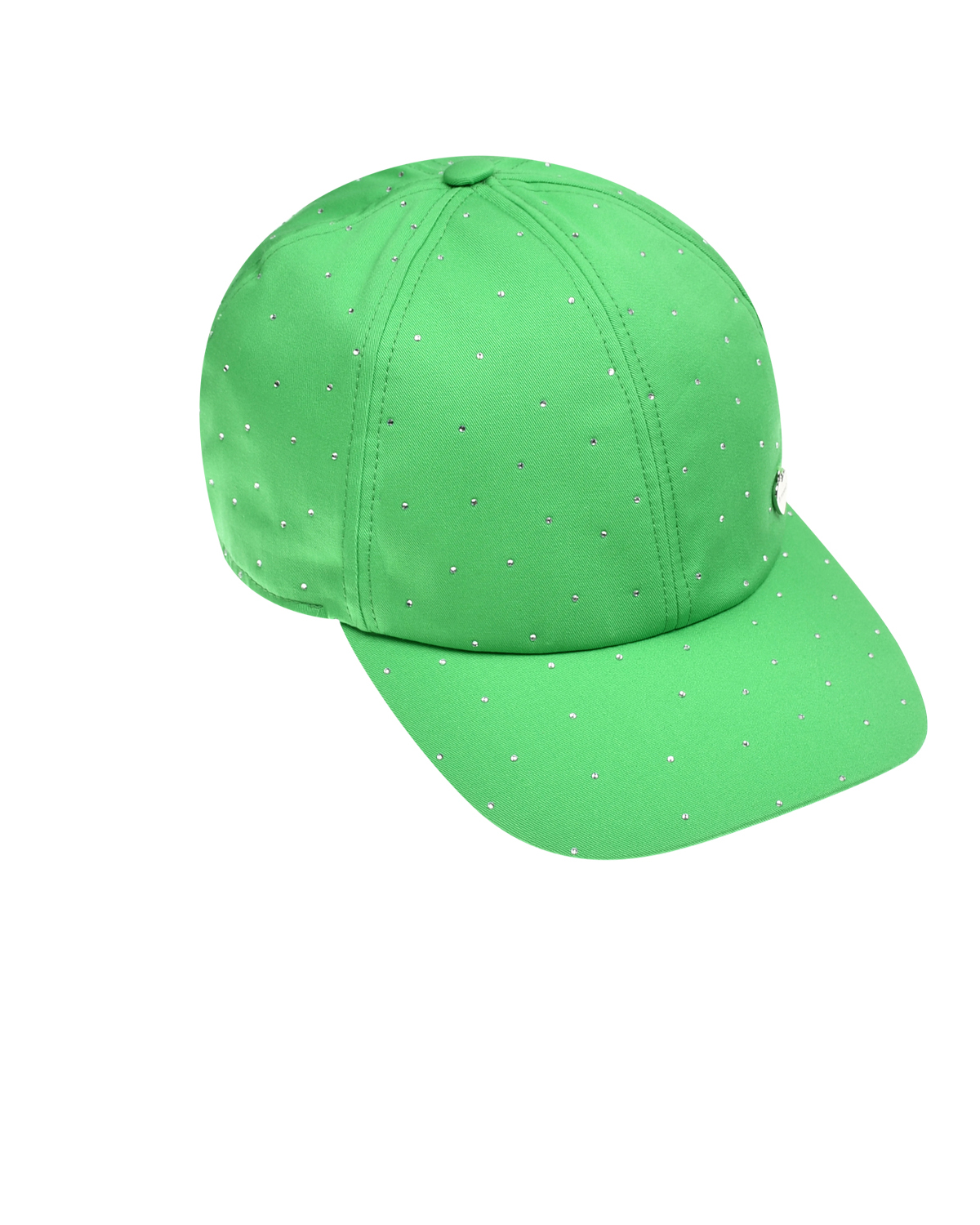 Кепка со стразами, зеленая Il Trenino, размер 56, цвет зеленый