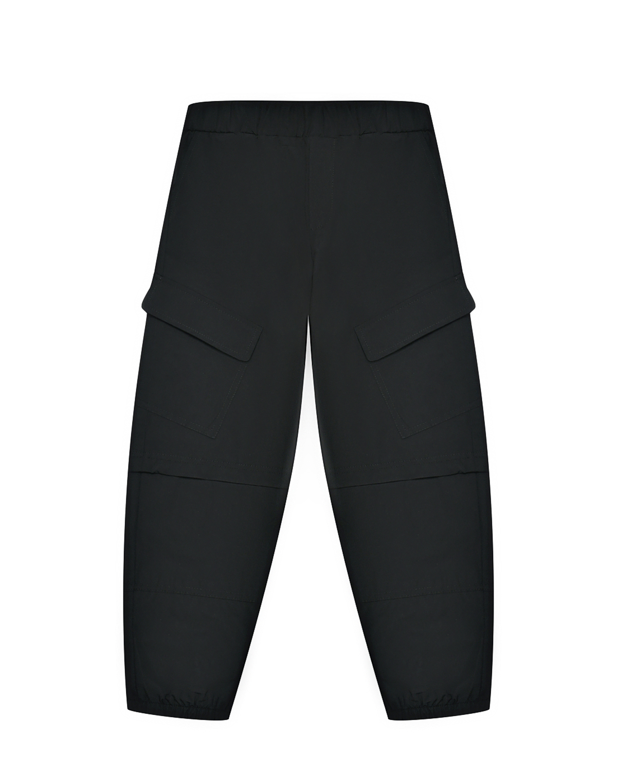 Нейлоновые брюки, черные MSGM, размер 152, цвет нет цвета - фото 1