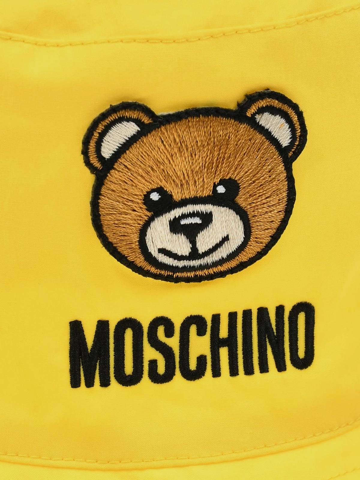 Панама с патчем, желтая Moschino Вид№3