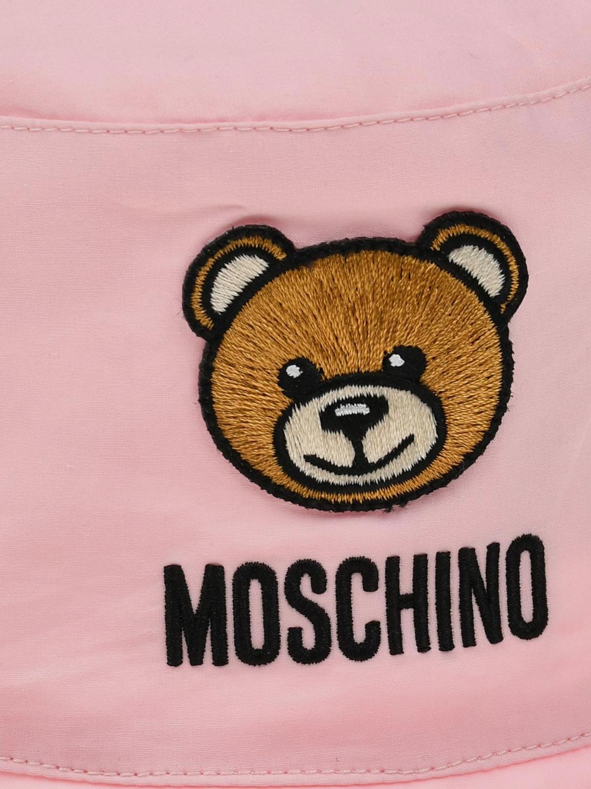 Панама с патчем, розовая Moschino Вид№3