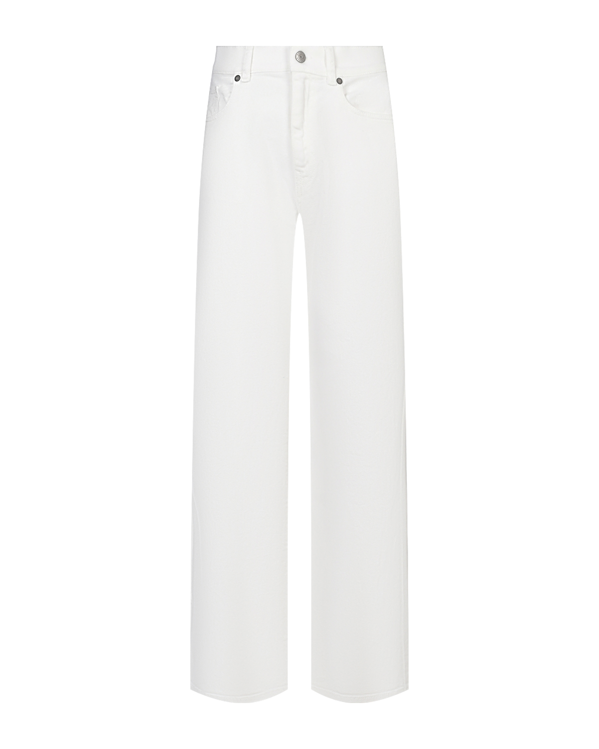 Укороченные джинсы, белые Parosh укороченные джинсы клеш