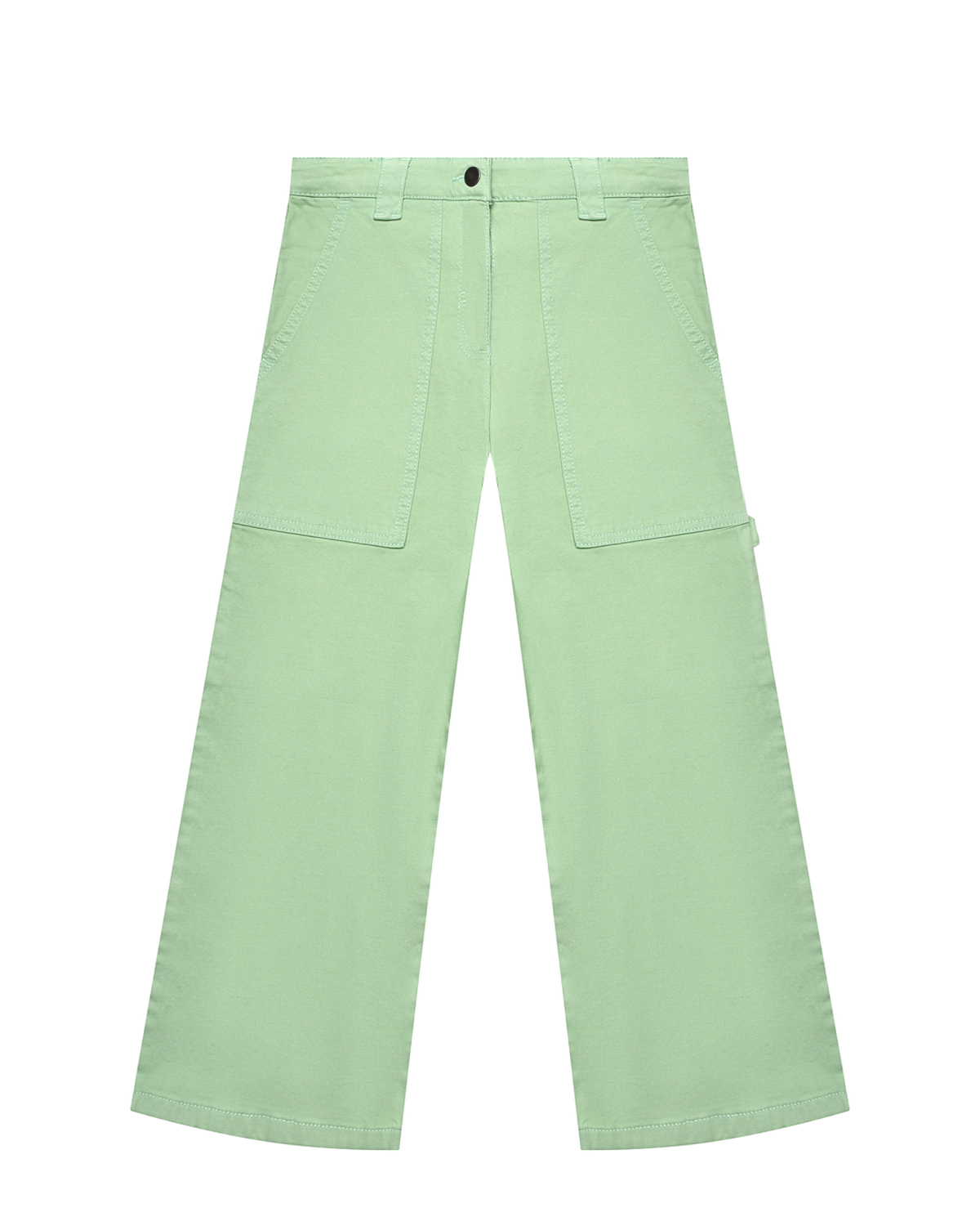Джинсы с накладными карманами Stella McCartney, размер 116, цвет нет цвета - фото 1